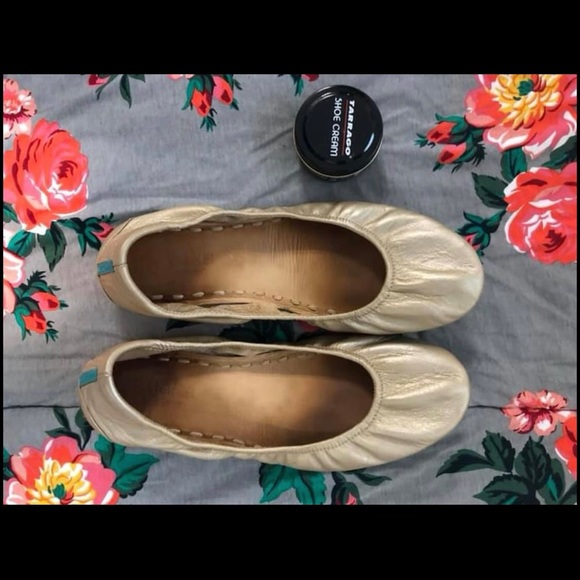 Tieks Champagne Size 9 GUC - Picture 2 of 10